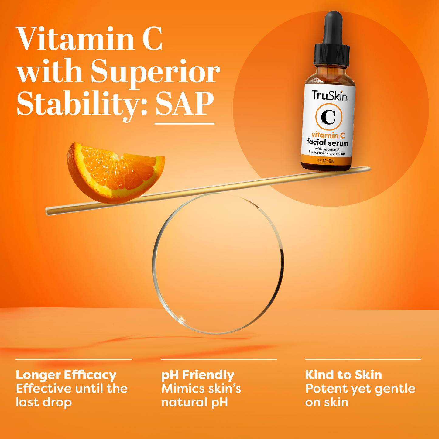 Vitamin C Brightening Serum with Aloe, Jojoba Oil, and Hyaluronic Acid for Glowing Skin